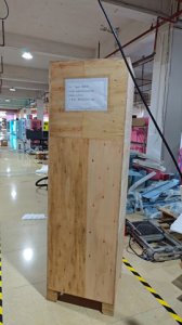 one popcorn machine ready to ship