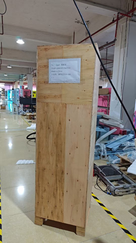 one popcorn machine ready to ship